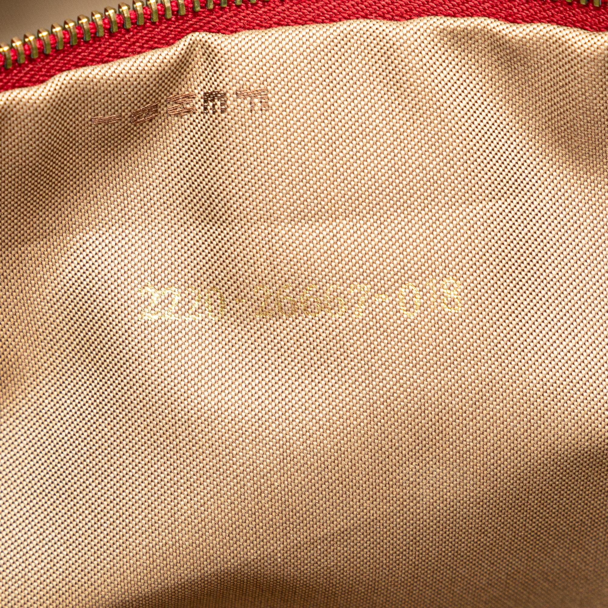 Fendi Zucchino Canvas Chain Tote (SHG-I1242i)