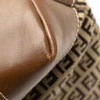 Fendi Zucchino Canvas Chef Shopping Tote (SHG-ZlUSCk)