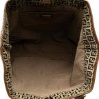 Fendi Zucchino Canvas Chef Shopping Tote (SHG-ZlUSCk)