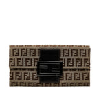 Fendi Zucchino Canvas Continental Wallet (SHG-RPVF6U)