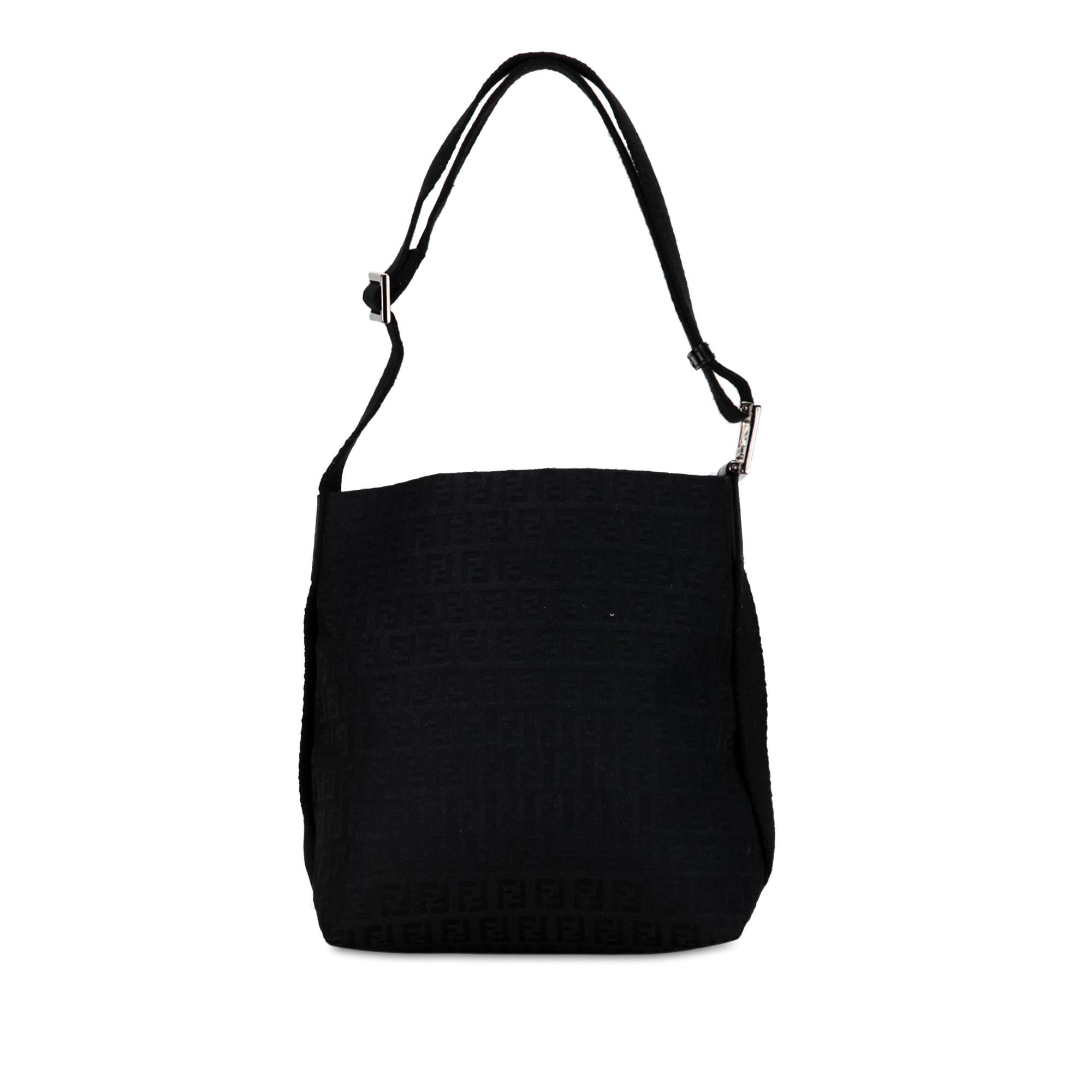 Fendi Zucchino Canvas Crossbody (SHG-VcKY2E)