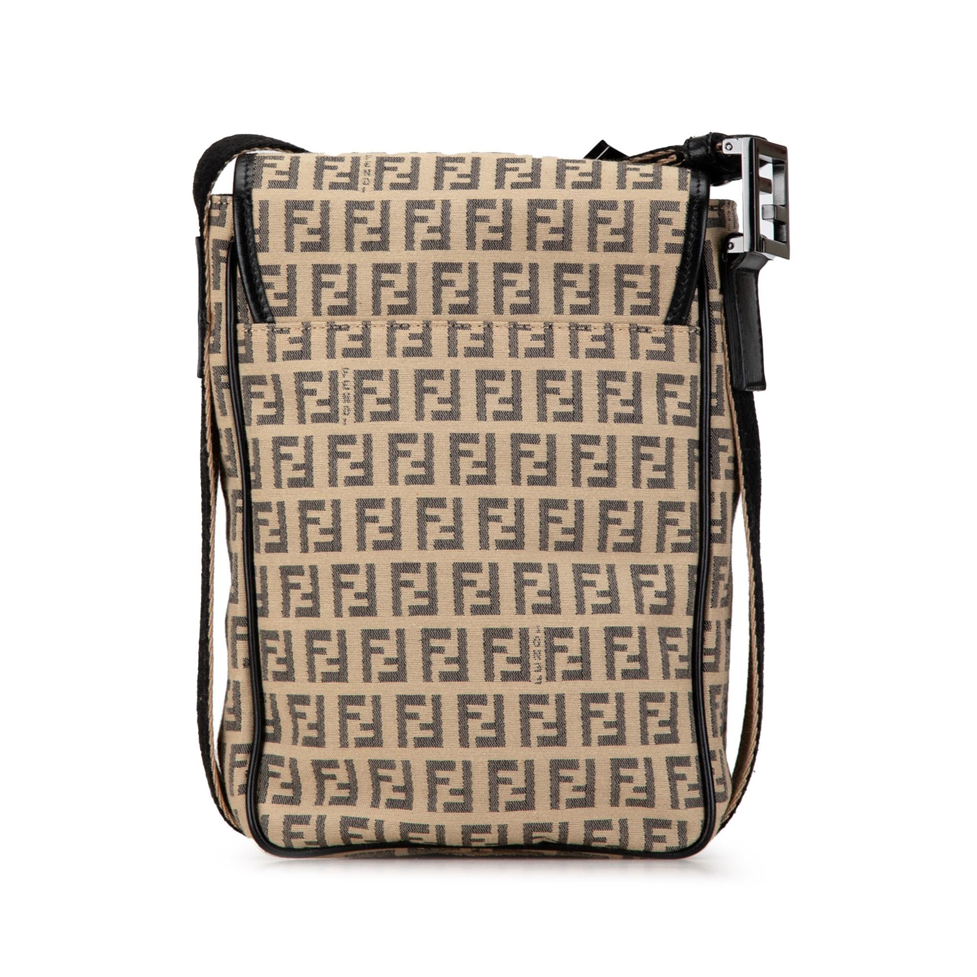 Fendi Zucchino Canvas Crossbody (SHG-a0GEAU)