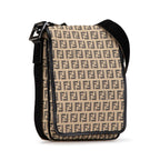 Fendi Zucchino Canvas Crossbody (SHG-a0GEAU)