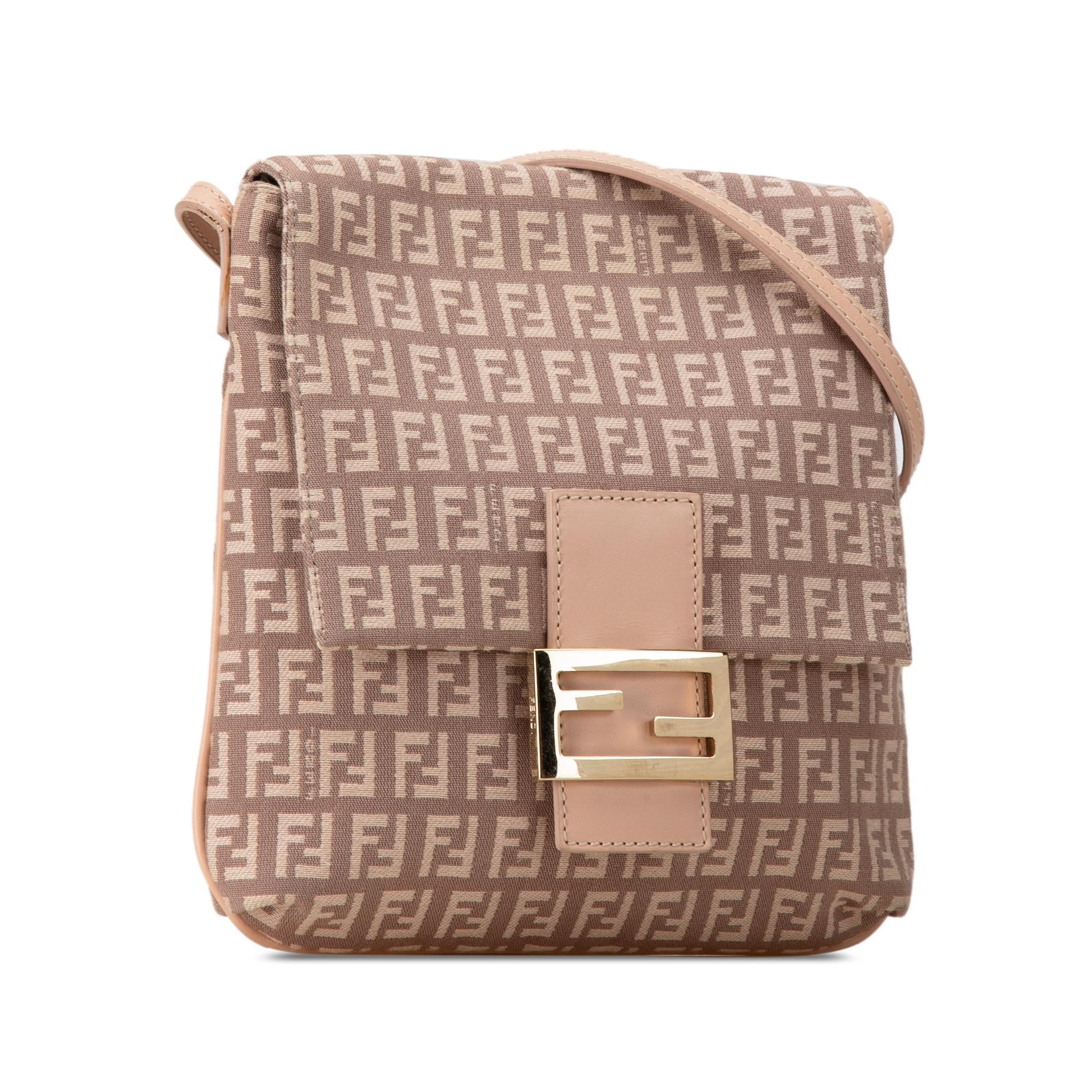 Fendi Zucchino Canvas Crossbody (SHG-BGFNkW)