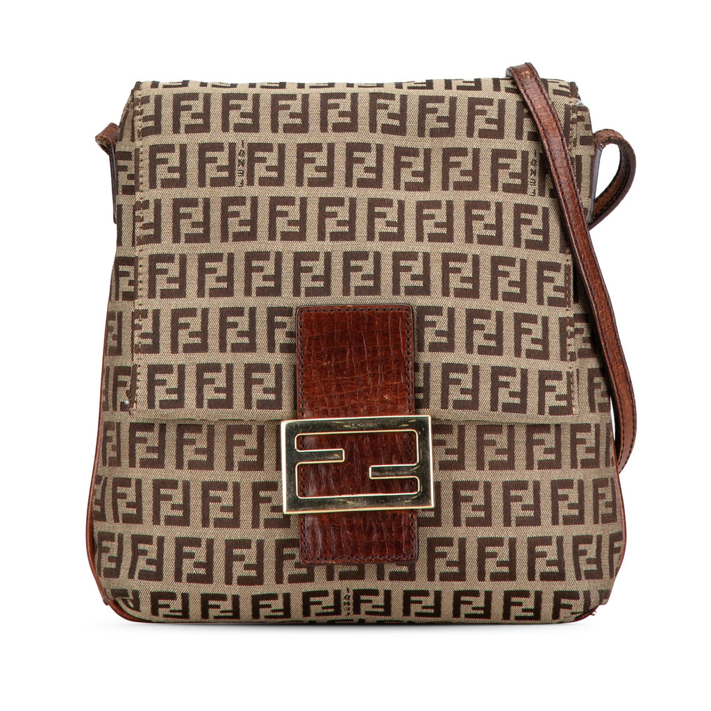 Fendi Zucchino Canvas Crossbody (SHG-gG68uF)