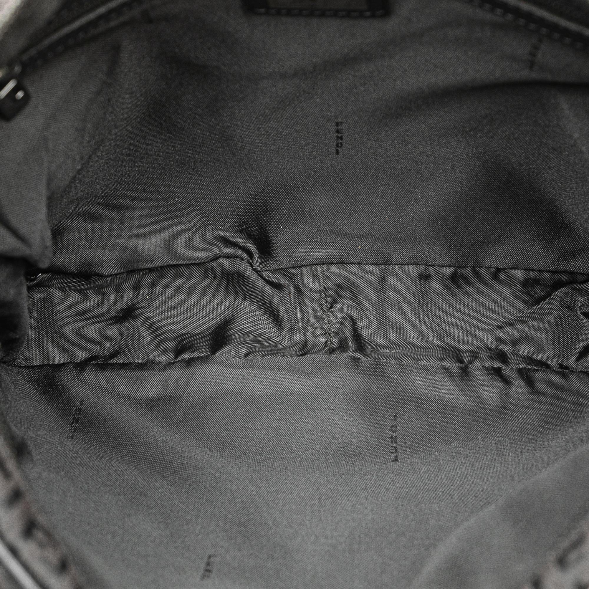 Fendi Zucchino Canvas Crossbody (SHG-Dy2RhL)