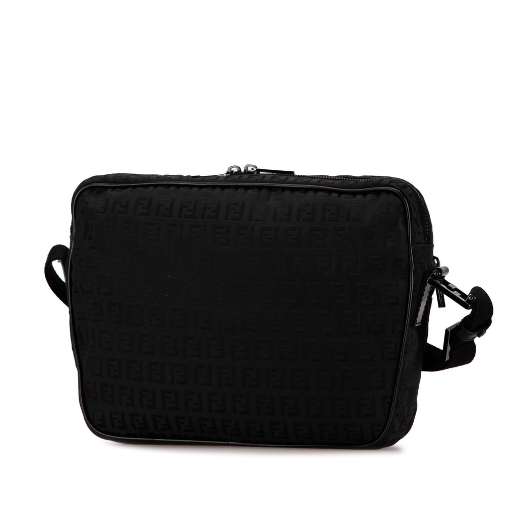 Fendi Zucchino Canvas Crossbody (SHG-Dy2RhL)