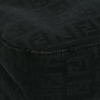 Fendi Zucchino Canvas Double Flap Baguette (SHG-l5oJft)