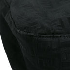 Fendi Zucchino Canvas Double Flap Baguette (SHG-l5oJft)