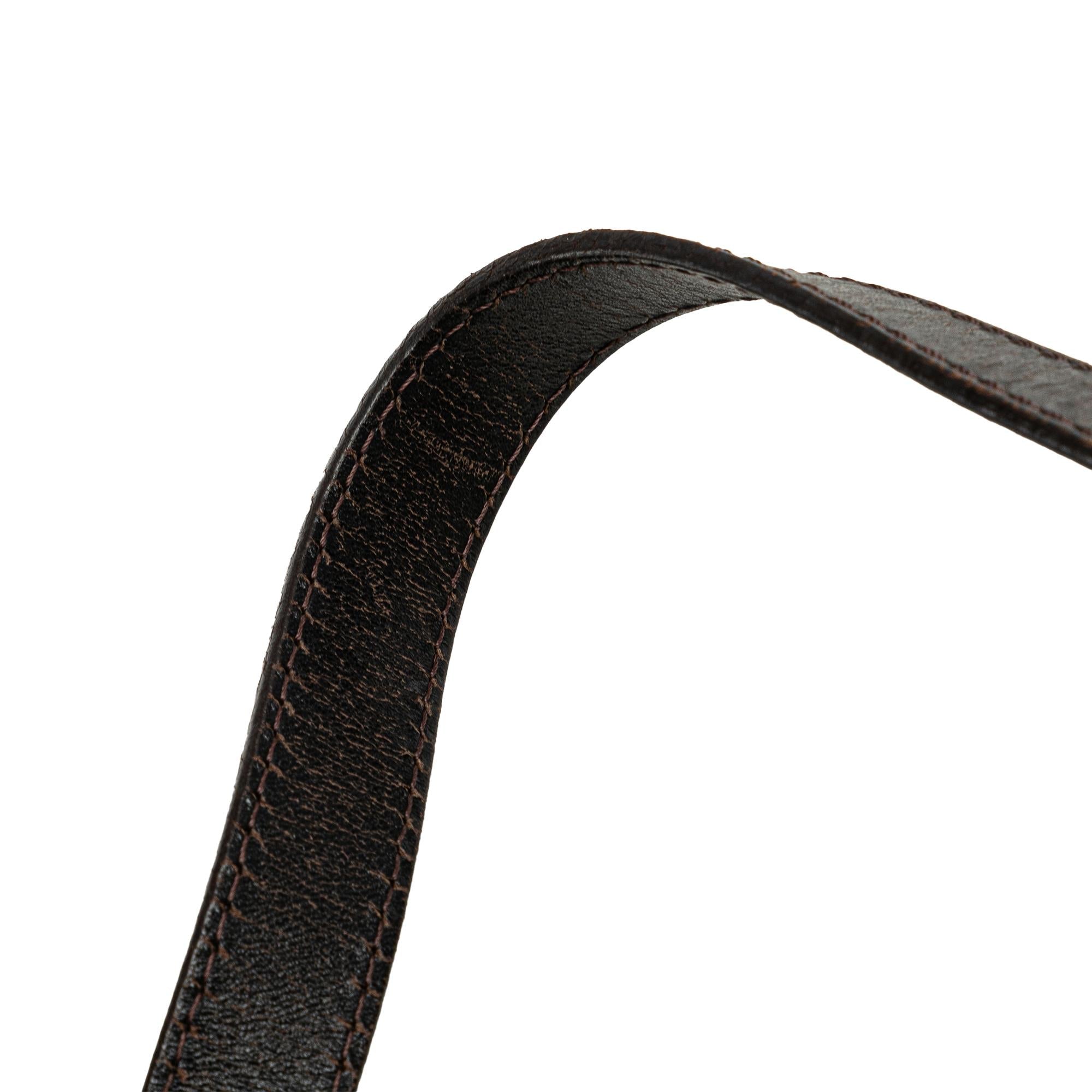 Fendi Zucchino Canvas Double Flap Mamma (SHG-R2s1ys)