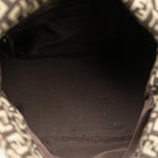 Fendi Zucchino Canvas Double Flap Mamma (SHG-R2s1ys)