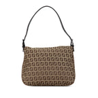 Fendi Zucchino Canvas Double Flap Mamma (SHG-c6gWq6)