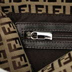 Fendi Zucchino Canvas Double Flap Mamma (SHG-c6gWq6)