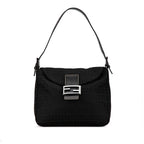 Fendi Zucchino Canvas Double Flap Mamma (SHG-gMXeou)