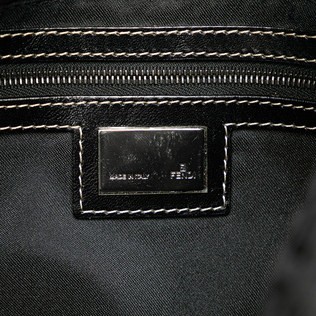 Fendi Zucchino Canvas Double Flap Mamma (SHG-gMXeou)