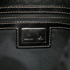 Fendi Zucchino Canvas Double Flap Mamma (SHG-gMXeou)