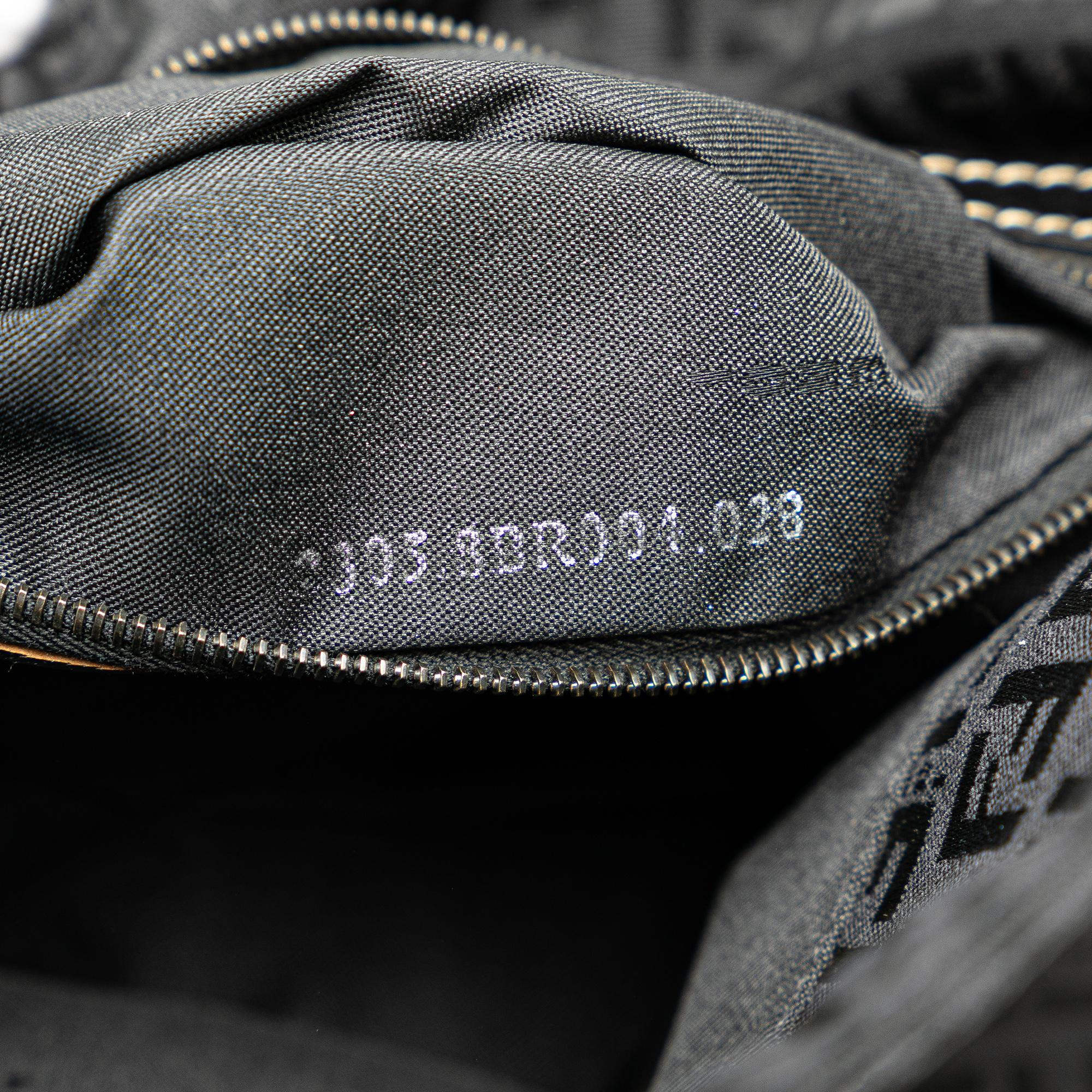 Fendi Zucchino Canvas Double Flap Mamma (SHG-gMXeou)