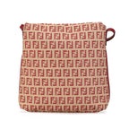 Fendi Zucchino Canvas Flap Crossbody (SHG-6lEiKI)
