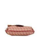 Fendi Zucchino Canvas Flap Crossbody (SHG-6lEiKI)