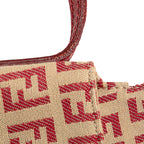Fendi Zucchino Canvas Flap Crossbody (SHG-6lEiKI)