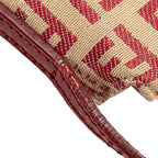 Fendi Zucchino Canvas Flap Crossbody (SHG-6lEiKI)