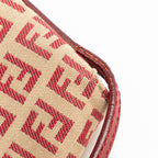 Fendi Zucchino Canvas Flap Crossbody (SHG-6lEiKI)