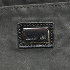 Fendi Zucchino Canvas Flap Shoulder Bag (SHG-lKn300)
