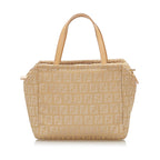 Fendi Zucchino Canvas Handbag (SHG-19093)