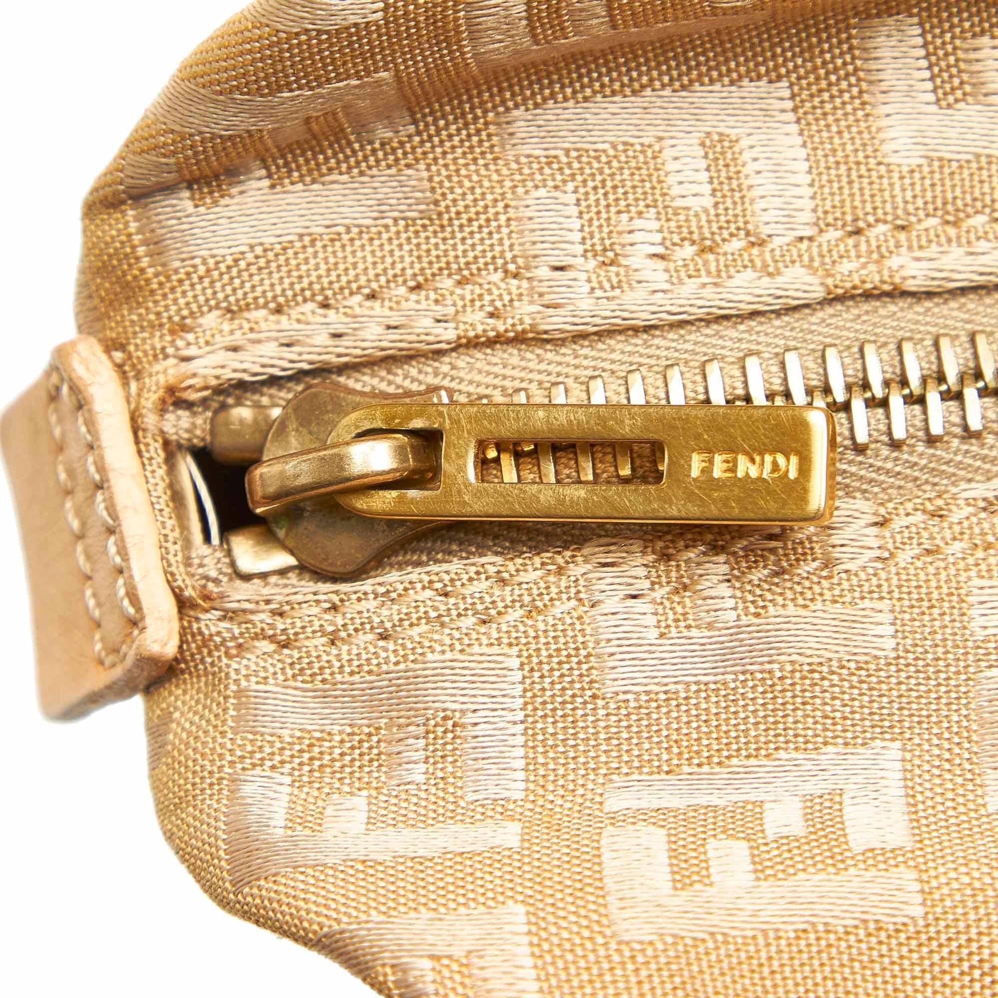 Fendi Zucchino Canvas Handbag (SHG-19093)