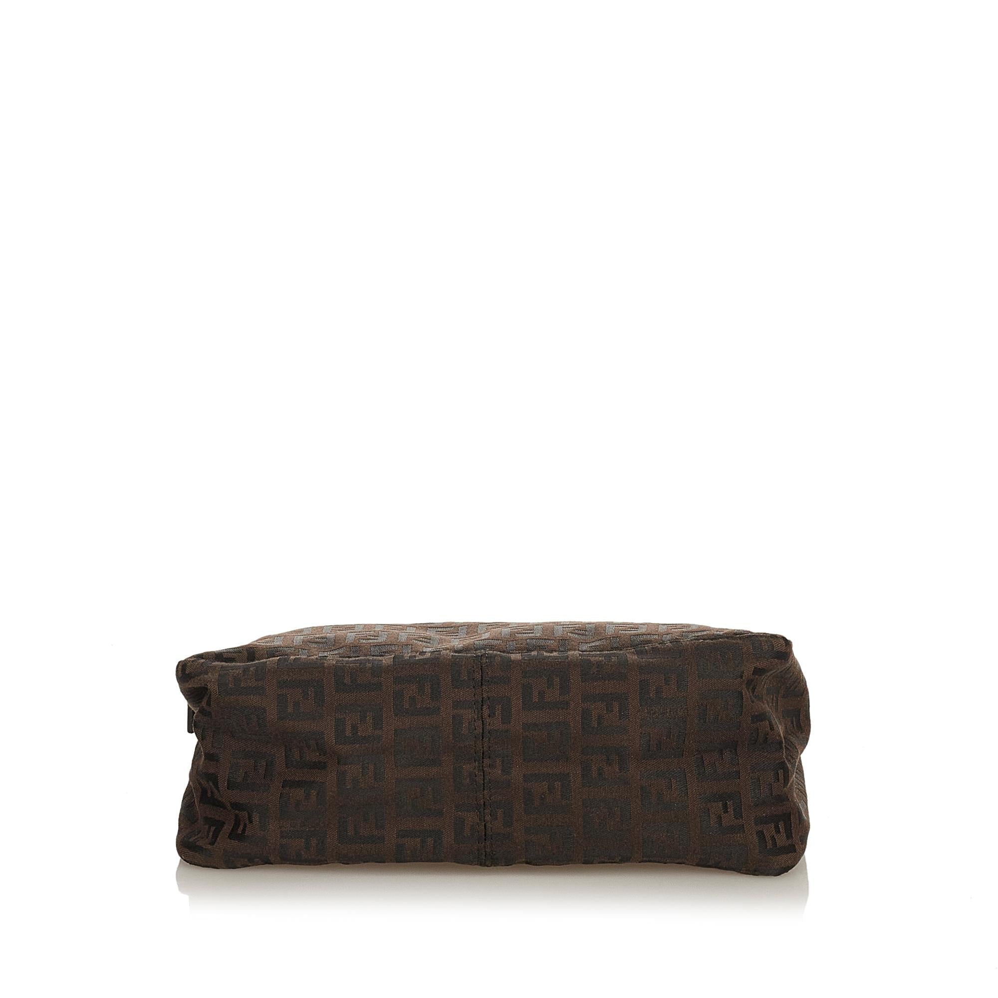 Fendi Zucchino Canvas Handbag (SHG-25828)