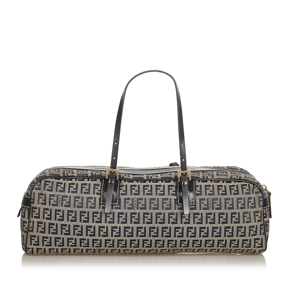 Fendi Zucchino Canvas Handbag (SHG-26238)