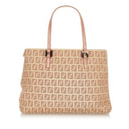 Fendi Zucchino Canvas Handbag (SHG-26834)
