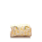 Fendi Zucchino Canvas Handbag (SHG-27279)