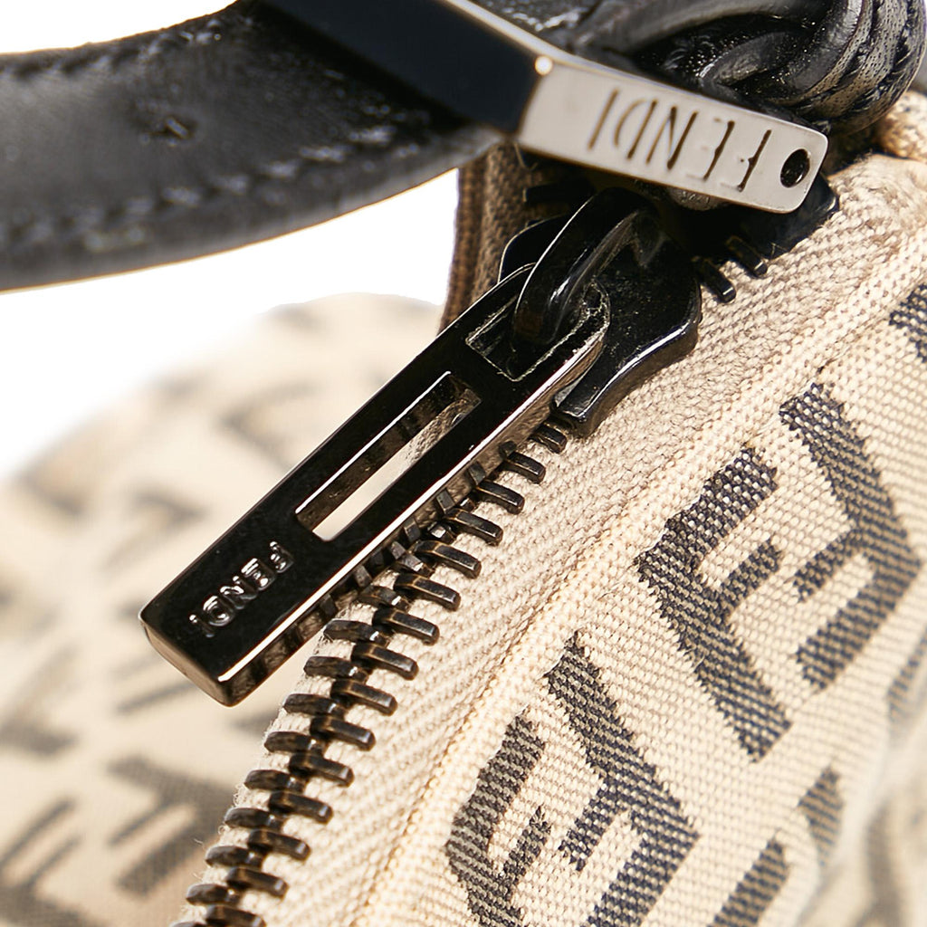 Fendi Zucchino Canvas Handbag (SHG-30841)