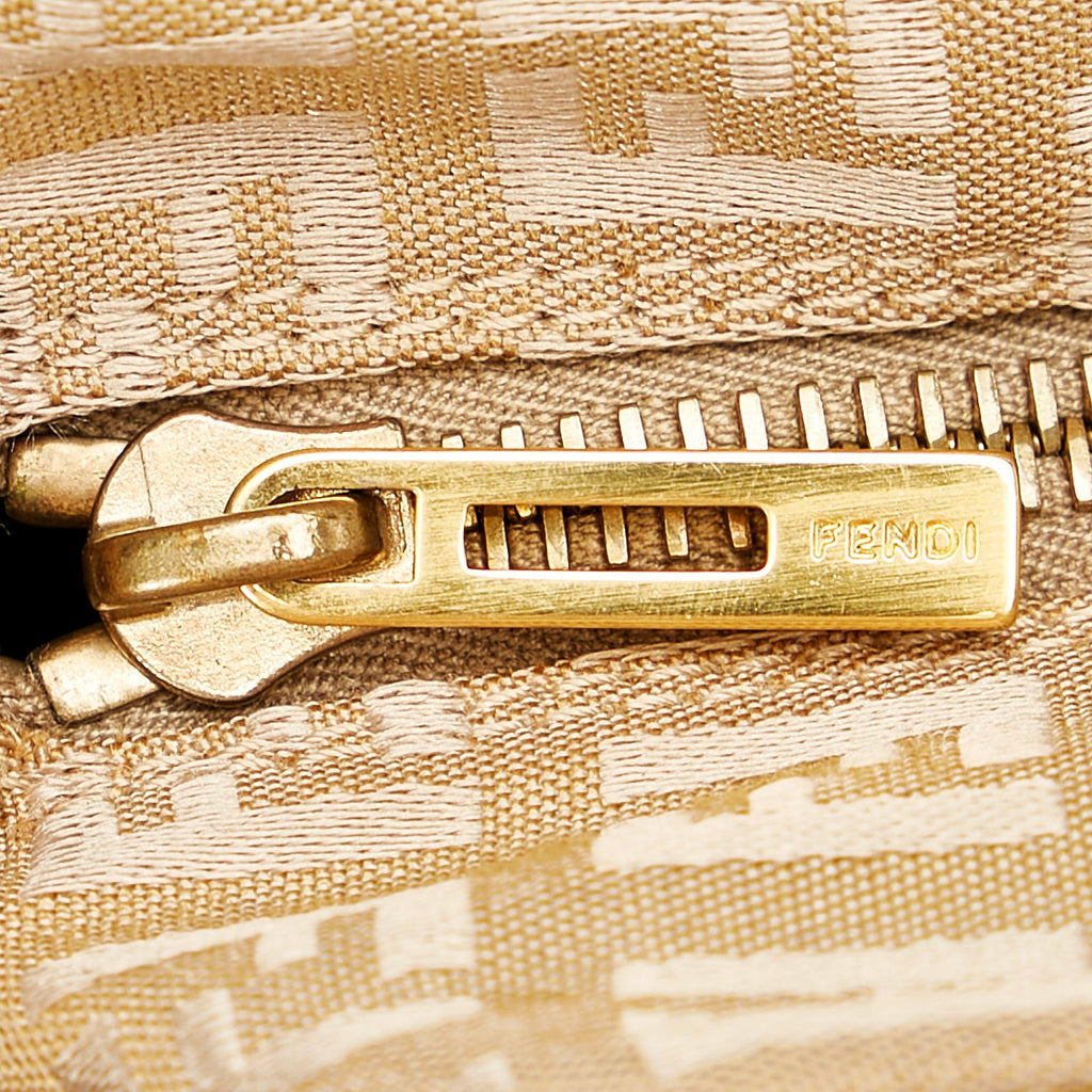 Fendi Zucchino Canvas Handbag (SHG-31864)