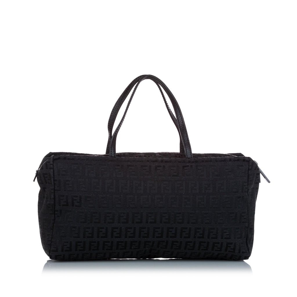 Fendi Zucchino Canvas Handbag (SHG-32470)