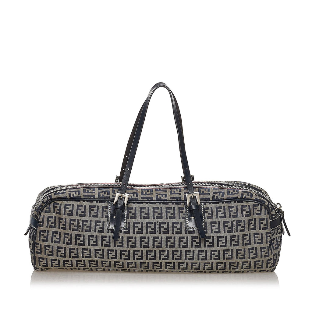 Fendi Zucchino Canvas Handbag (SHG-33440)