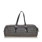 Fendi Zucchino Canvas Handbag (SHG-33440)