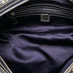 Fendi Zucchino Canvas Handbag (SHG-33440)