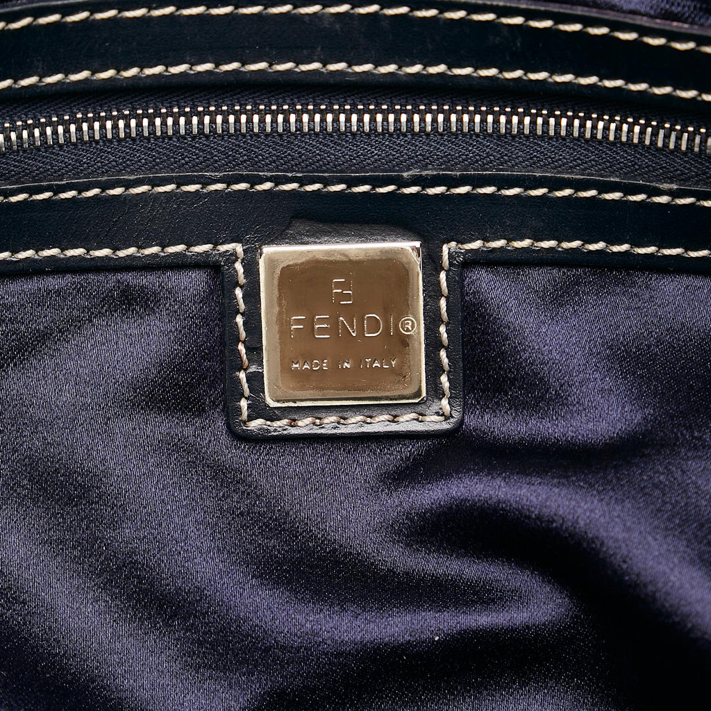 Fendi Zucchino Canvas Handbag (SHG-33440)