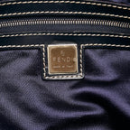 Fendi Zucchino Canvas Handbag (SHG-33440)