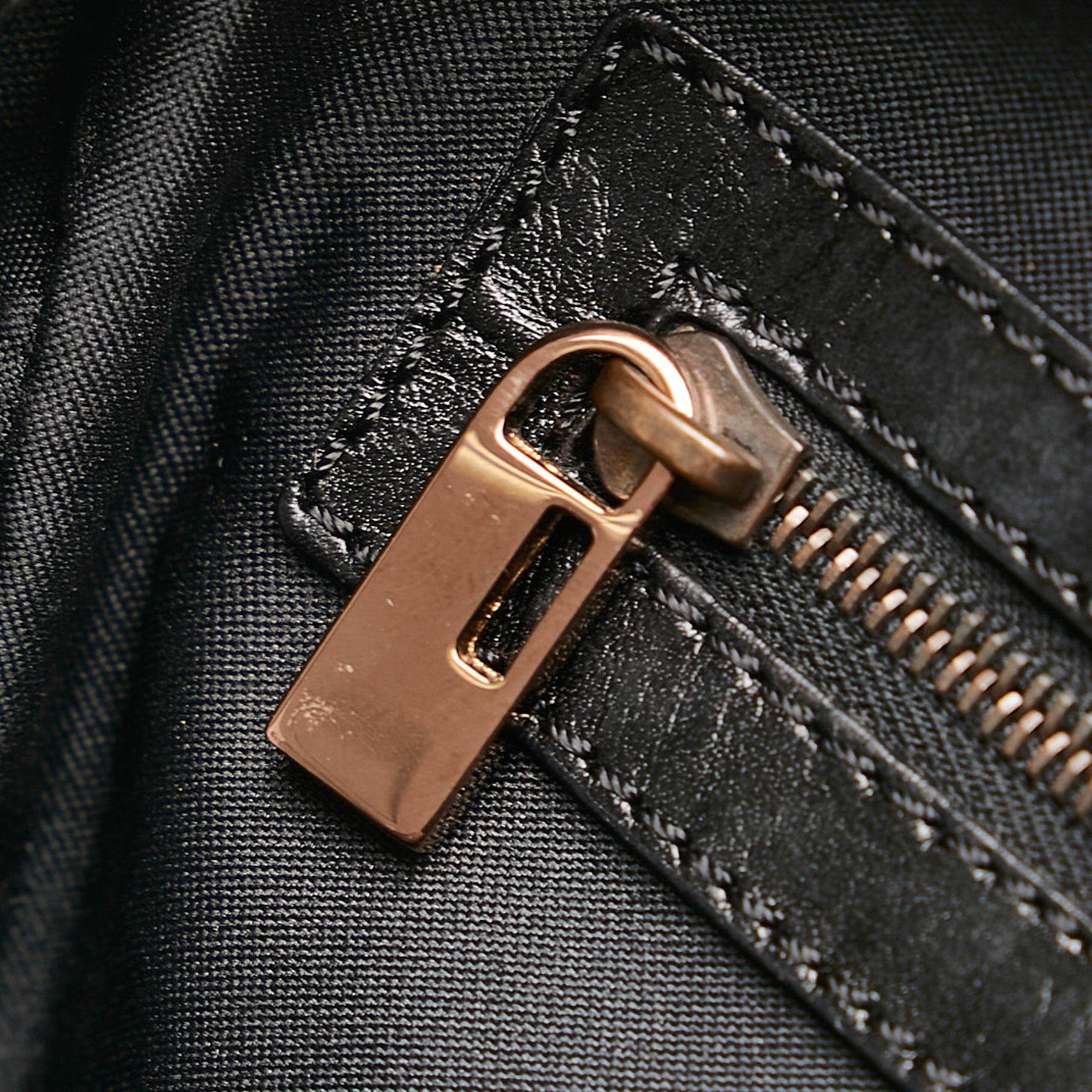 Fendi Zucchino Canvas Handbag (SHG-35931)