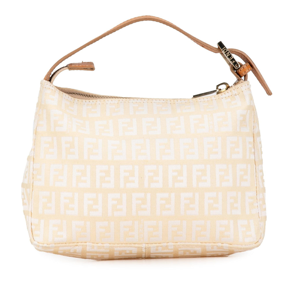 Fendi Zucchino Canvas Handbag (SHG-FmFpxQ)