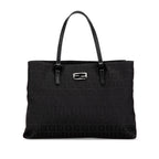 Fendi Zucchino Canvas Handbag (SHG-OL7yob)