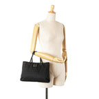 Fendi Zucchino Canvas Handbag (SHG-OL7yob)