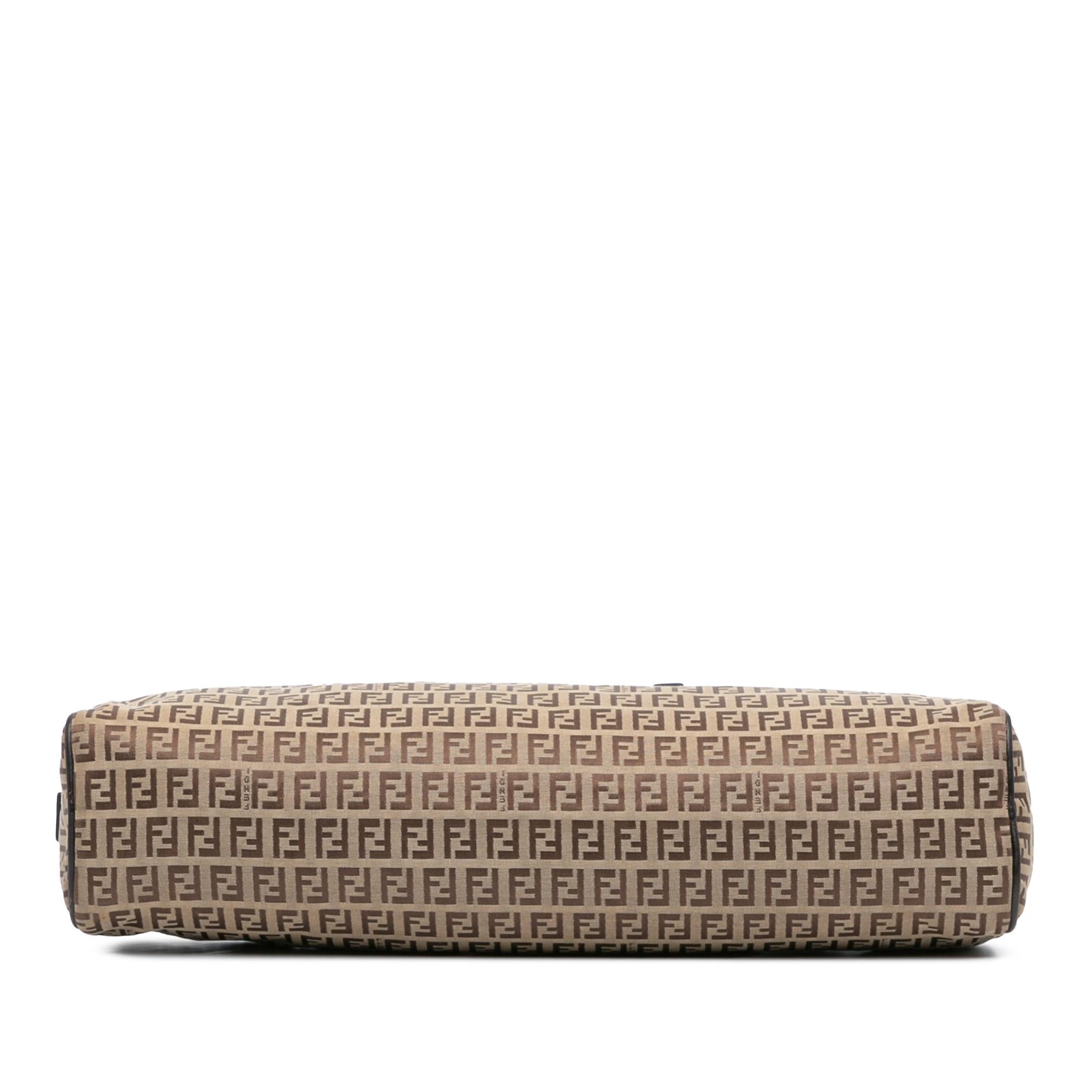 Fendi Zucchino Canvas Handbag