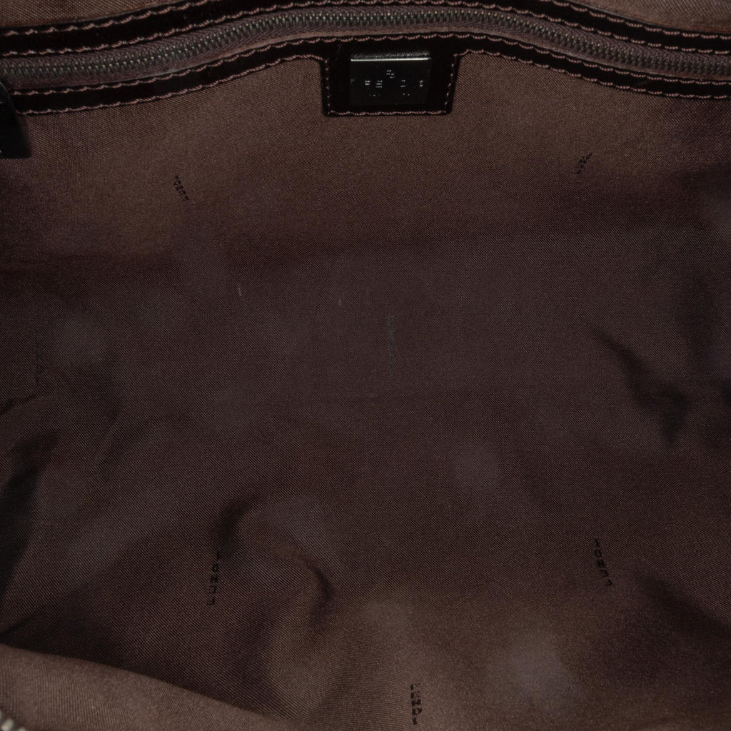 Fendi Zucchino Canvas Handbag