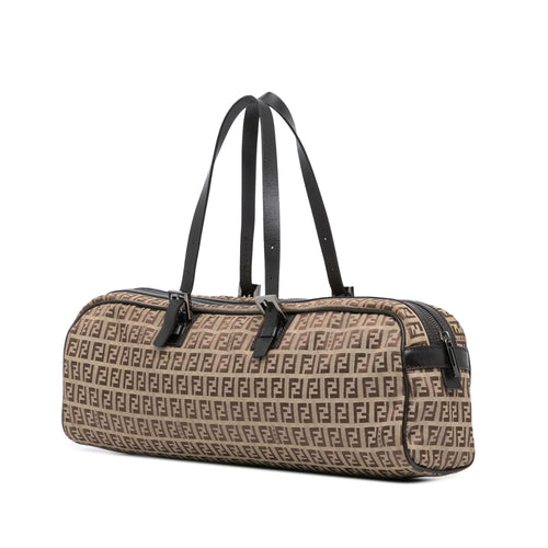 Fendi Zucchino Canvas Handbag