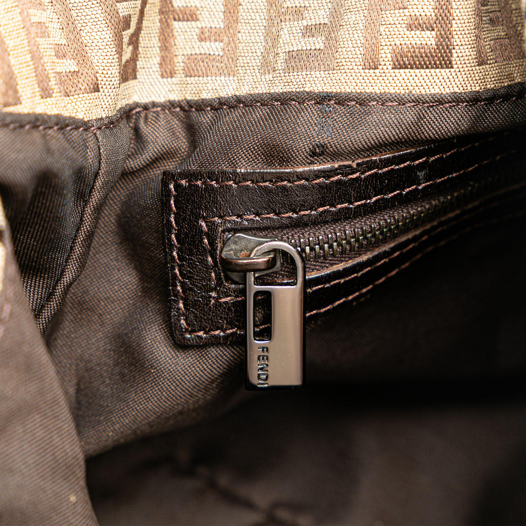 Fendi Zucchino Canvas Mamma Forever (SHG-QSwPSq)