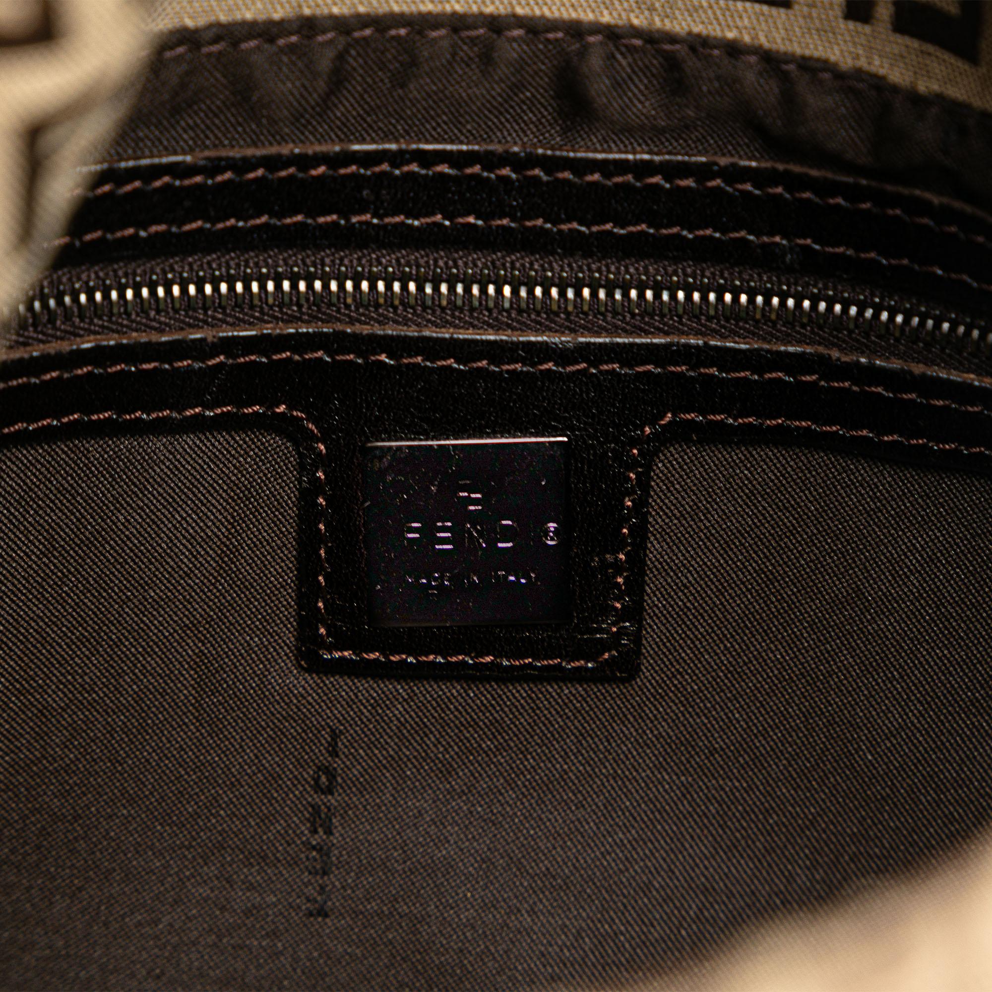 Fendi Zucchino Canvas Mamma Forever (SHG-QSwPSq)